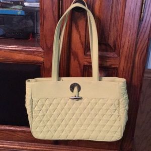 NWOT Vera Bradly Purse in Lime Green